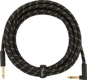 Fender Deluxe 15ft black angled cable image