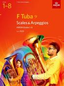 SCALES AND ARPEGGIOS FOR F TUBA GRADES 1-8 from 2023 image