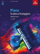 ABRSM Piano Scales and Arpeggios Grade 4 from 2021 image