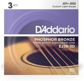 D'Addario EJ26 3 Pack image