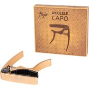 Flight Ukulele Capo Gold