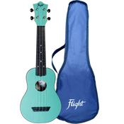 Flight TUS35 light blue Soprano Travel Ukulele
