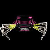 Ernie Ball 6" Angled Patch Cables 3 Pack