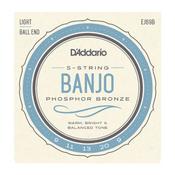 D'Addario J69B 5 String Banjo Ball End image