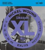 D'addario EXL115 3 Pack Electric Strings 11's image