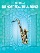 101 MOST BEAUTIFUL SONGS TENOR SAX image