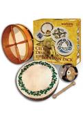 Waltons Bodhran Pack 12" Shamrock image