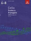 ABRSM Cello Scales And Arpeggios Grades 6-8 From 2012 image