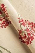 Agapanthus Red Large Fabric image