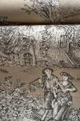 Toile Taupe Fabric image
