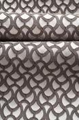 Clifton Slate Small Trellis Fabric image