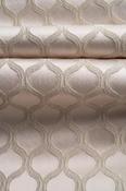 Clifton Ivory Trellis Fabric image