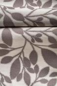 Hampton Leaf Taupe Fabric image