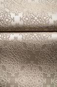Oslo Cream Taupe Damask Fabric image