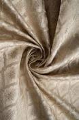 Oslo Cream Taupe Trellis Fabric image