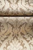 Bexley Taupe Damask Fabric image