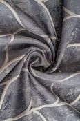 Inca Charcoal Wave Fabric image