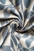 Hampton Leaf Blue Fabric image