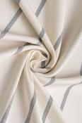 Kingston Cream Grey Wide Stripe image