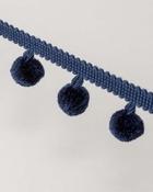 Navy Pom Poms image