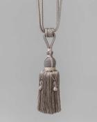 Ornate Grey Tieback image