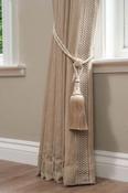 Como Sand + Paris Sand Braid Ready Made Curtains image
