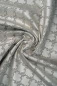 Ascot Silver Trellis Fabric image