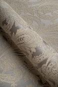 Ascot Steel Paisley Fabric image