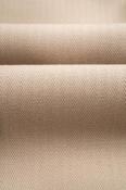 Natural Herringbone Taupe Fabric image