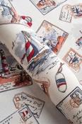 Nautical Postcard Fabric image