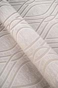 Oslo Cream Wave Fabric image