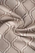 Oslo Tan Trellis Fabric image