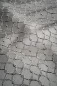 Victoria Steel Trellis Fabric image