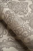 Warwick Cream-Grey Damask Fabric image