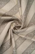 Warwick Cream-Grey Stripe Fabric image