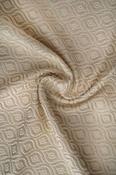 Warwick Cream Small Trellis Fabric image