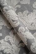 Warwick Grey Damask Fabric image
