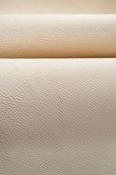 Superior Faux Leather Cream Fabric