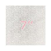 7''Cake Board Square Silver image
