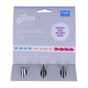 Jem Nozzles Set – Dots &amp; Shells Collection - Pack of 3