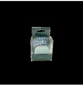 Azucren Metallic  Baby Blue Cupcake Cases - Set Of 50