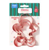 PME - Christmas Cookie Cutter Set of 3 - Gingerbread Man image