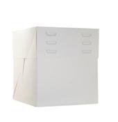 6'' White Cake Boxes Tall 20-30cm