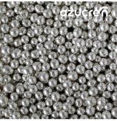 Azucren Pearls 4mm Silver - 90 g