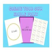 A4 Your Own Custom Edible Print Image
