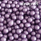 Purple Sugar Pearls 4 mm, 90 gram jar - E171 free