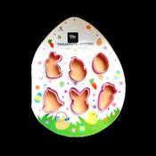SET 6 MINI EASTER CUTTERS AZUCREN