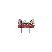 CAKE TOPPERS PAPER MICKEY &amp; MINNIE 17.5X15CM
