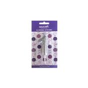 CANDLE Nº 1 SILVER GLITTER WITH BLISTER