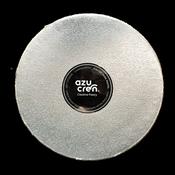 EXCELLENT SILVER ROUND BASE 25 X 1.2CM. SUGAR HEIGHT